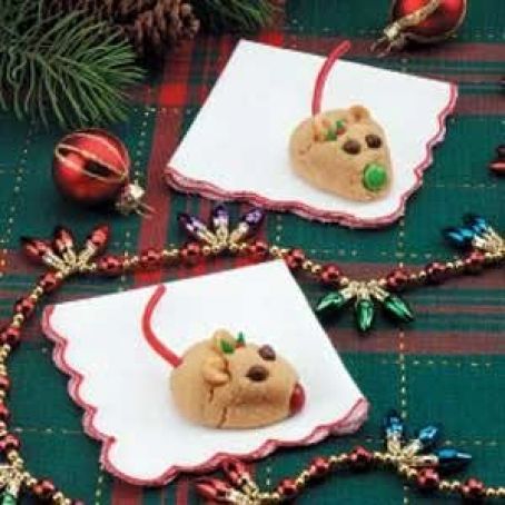 Peanut Butter Christmas Mice