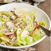 Fresh green apple salad