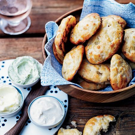 Bannock Scones with Three Butters