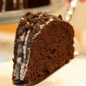 Chocolate Pumpkin Bundt Cake with Chocolate Glaze