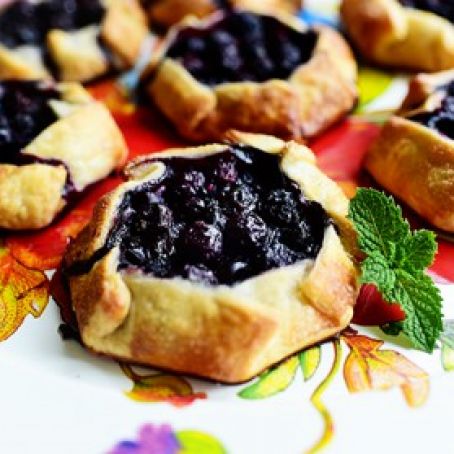 Mini Blueberry Galettes