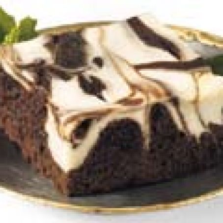 Mint Cream Cheese Brownies