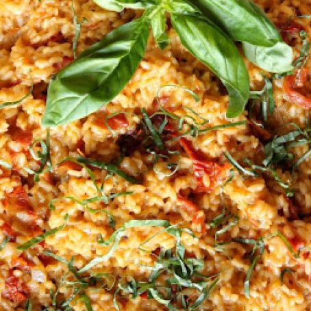 Sun-Dried Tomato Risotto
