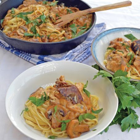 Mushroom Stroganoff