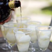 Lime Sorbet Margaritas