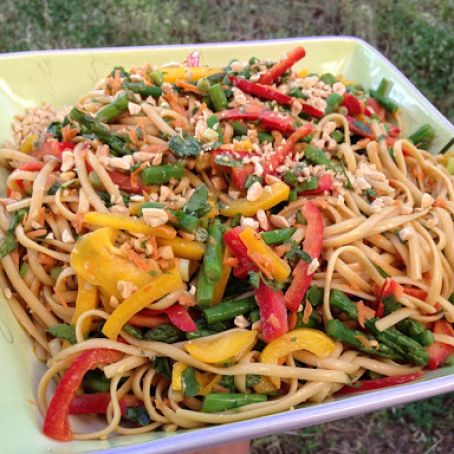 PASTA****Noodle Salad with Spicy Peanut Butter Dressing