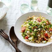 One-Pot Corn, Tomato & Quinoa Pilaf 