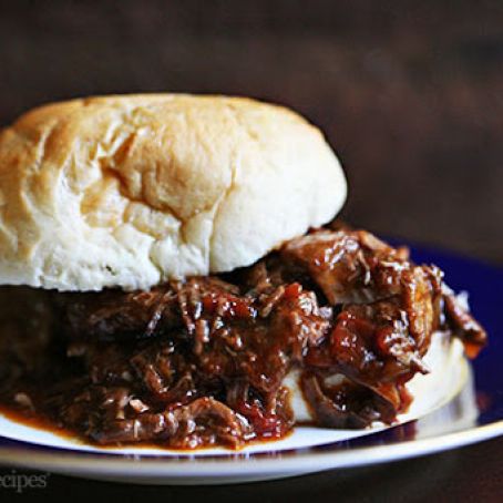 Braised BBQ Beef Sandwiches