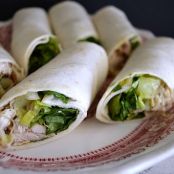 Easy & Delicious Chicken Caesar Wrap