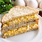 Deviled Egg Salad Sandwiches