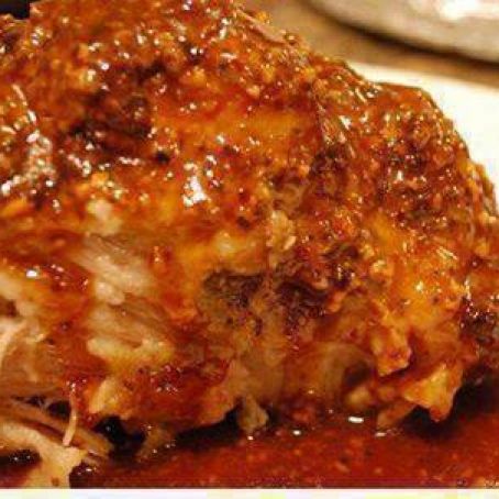 Crock Pot Parmesan Honey Pork Roast