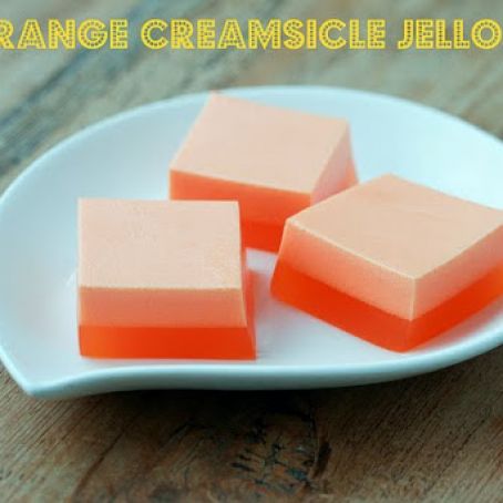 Orange Creamsicle Jello