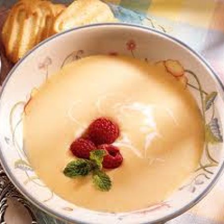 Chilled Peach-Yogurt Soup