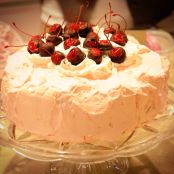 Cherry Chocolate Chip Cake