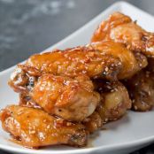 Honey Garlic Chicken Wings