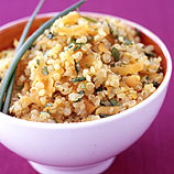 Orange-Cilantro Quinoa Saute