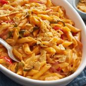 Chicken Fajita Macaroni and Cheese