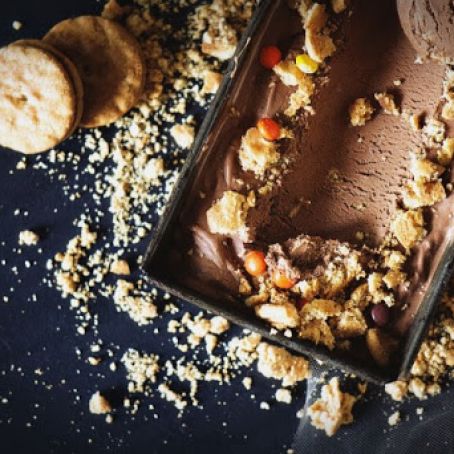 Tagalong Chocolate-Peanut Butter Ice Cream