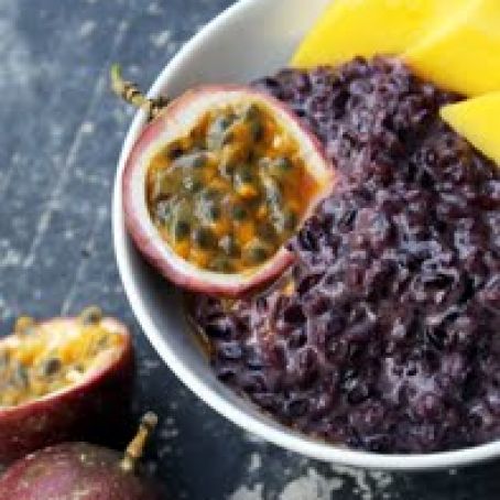 WARM FORBIDDEN RICE PUDDING