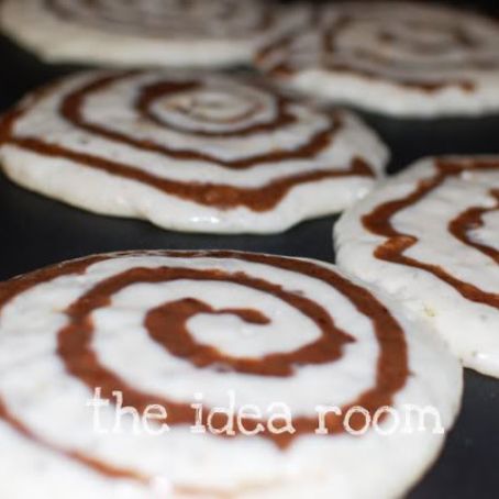 Cinnamon Swirl Pancakes