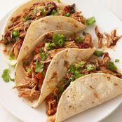 Slow-Cooker Turkey Mole Tacos