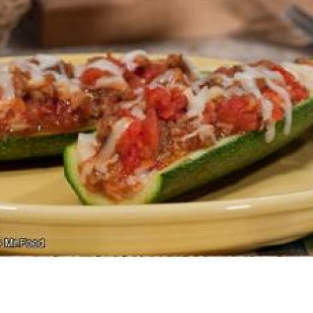 Pizza Zucchini Boats
