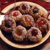 Holiday Thumbprint Cookies
