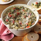 Five-Cheese Spinach & Artichoke Dip