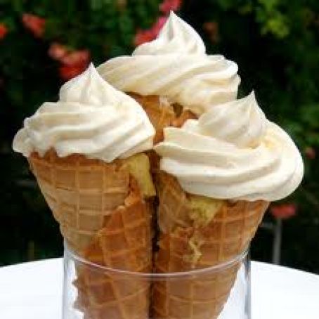 Norwegian Cream Cones