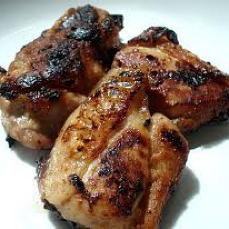 Misoyaki Roasted Chicken with Shoyu Onion Sauce