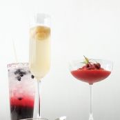 Golden Raspberry Prosecco