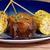 Grilled Corn Skewers with Chipotle- Cilantro Butter