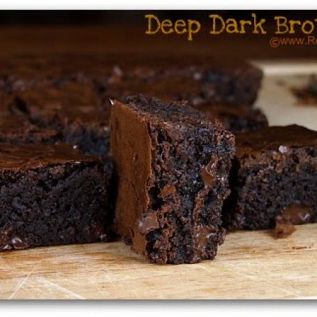 Deep, Dark Brownies