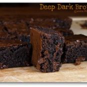 Deep, Dark Brownies