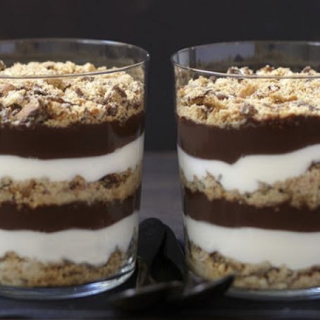 Individual Cookie and Cream Trifles
