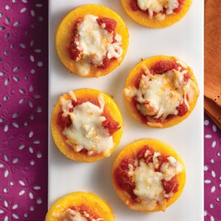 Polenta Mini Pizzas