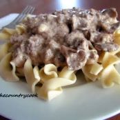 Ground Beef Stroganoff