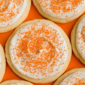 Orange Creamsicle Sugar Cookies