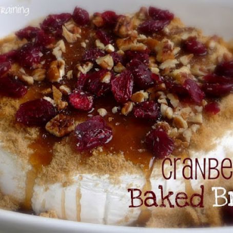 CRANBERRY BAKED BRIE