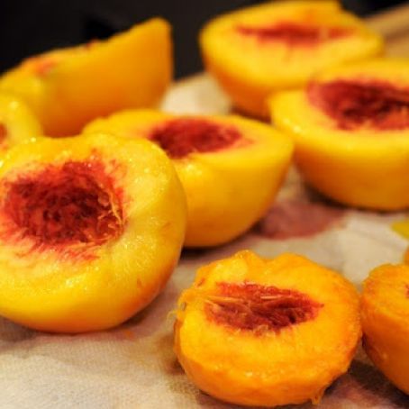 Deep Fried Peaches