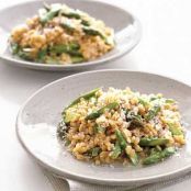 Barley Risotto with Asparagus and Parmesan