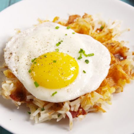 Loaded Hashbrown Waffles