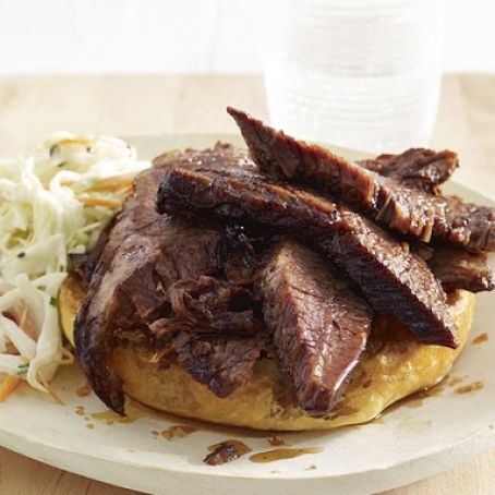 Slow-Cooker Brisket Sandwiches