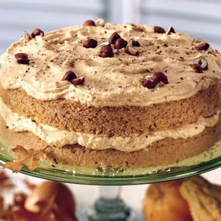 Pumpkin-Hazelnut Torte