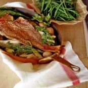 Roasted Whole Snapper