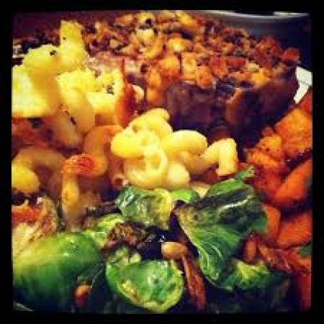 Flat Belly - Spicy Baked Chicken w/Squash and Walnuts