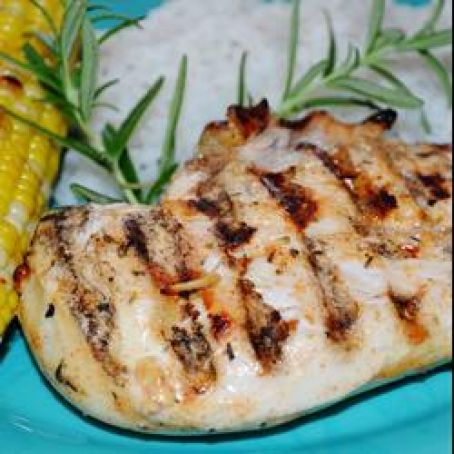 Grilled Lemon Yogurt Chicken