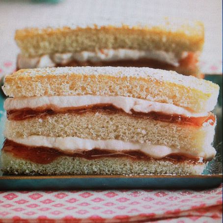 Cake: Raspberry and Vanilla Stack Cake