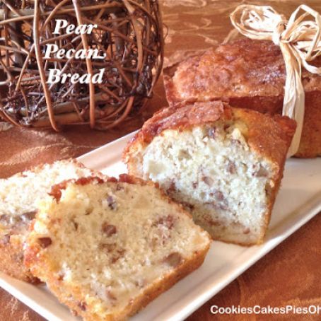 Pear Pecan Bread