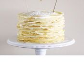 Crème Brûlée Crepe Cake